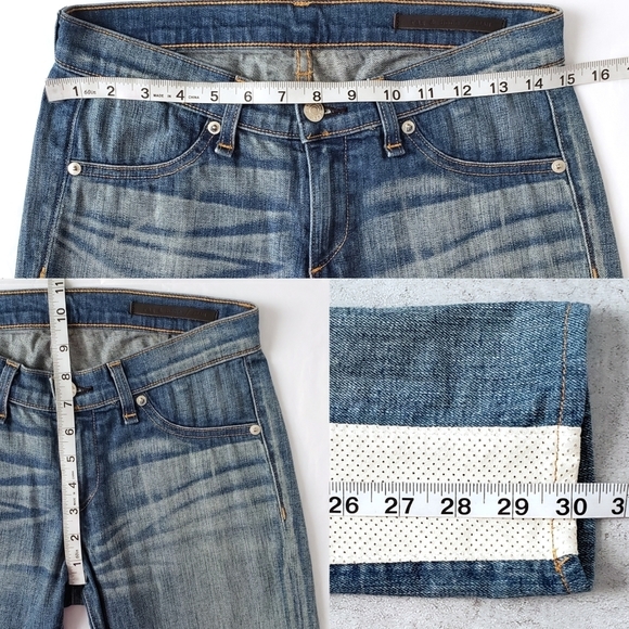 RAG & bone jean Jodhpur Legging Perforated Leather - Picture 8 of 11